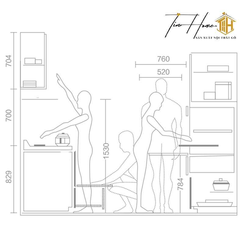 Tủ TB-W41 Gỗ Cao Cấp Chống Ẩm Với Thiết Kế Đa Năng