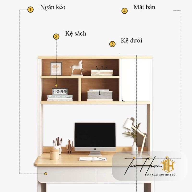 Bàn BLV-W52 Có Độ Bền Cao, Chống Nước Chống Trầy Xước