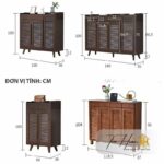 Tủ TGD-W49 Đa Cánh Mở Hiện Đại Sang Trọng