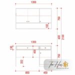 Bàn BHS-W72 Thiết Kế Sáng Tạo Ấn Tượng