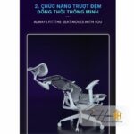 Ghế GCT-W09 Công Nghệ Nâng Đỡ Cổ Đốt Sống Lưng